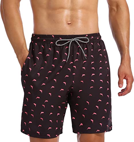 Photo 1 of Biwisy Mens Swim Trunks Quick Dry Beach Shorts Mesh Lining Swimwear Bathing Suits with Pockets
SIZE XL