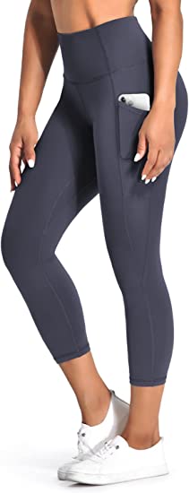 Photo 1 of Desol Capri Leggings with Pockets for Women,High Waisted Yoga Pants Tummy Control Gym Workout Womens Leggings
