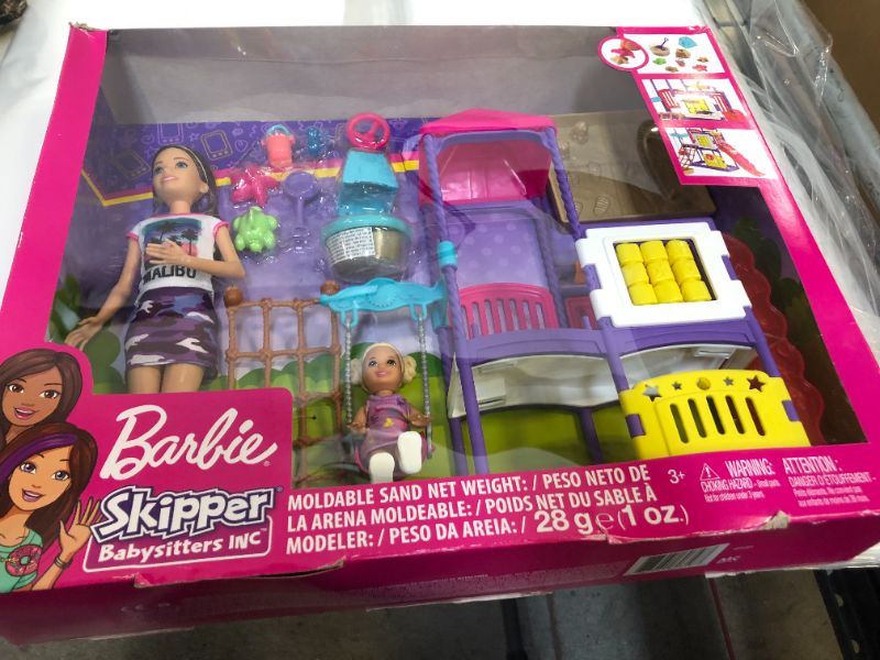 Photo 2 of Barbie Skipper Babysitters Inc. Climb 'N Explore Playground Playset