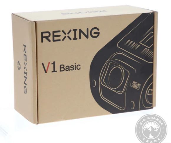 Photo 1 of Rexing V1 Basic Dash Cam 1080P FHD DVR Car Driving Recorder, 2.4" LCD Screen NEW
