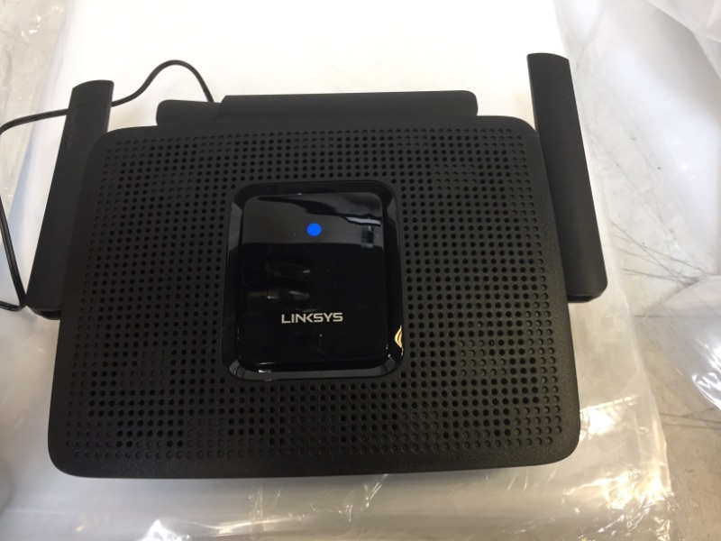 Photo 2 of Linksys Mesh Wifi 5 Router, Tri-Band, 2,000 Sq. ft Coverage, Supports Guest WiFi, Parent Control, 20+ Devices, Speeds up to (AC2200) 2.2Gbps - MR8300
