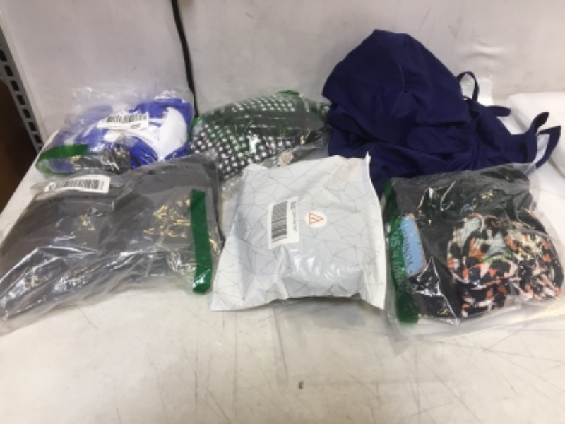 Photo 1 of BAG LOT, ASSORTED USED WOMEN'S SWIMSUITS, VARIOUS SIZES AND COLORS, SOLD AS IS