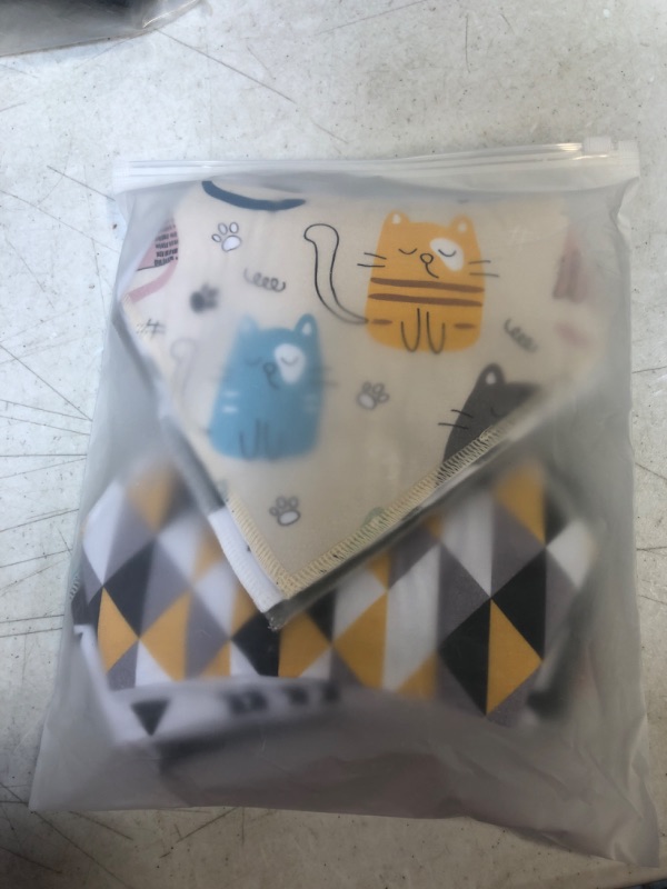 Photo 3 of 10- Pack Organic Baby Bandana Drool Bibs - 100% Organic Cotton Bibs for Drooling, Teething - Soft & Absorbent Drool Bibs for Newborn, Baby Boy & Girl - Unisex
