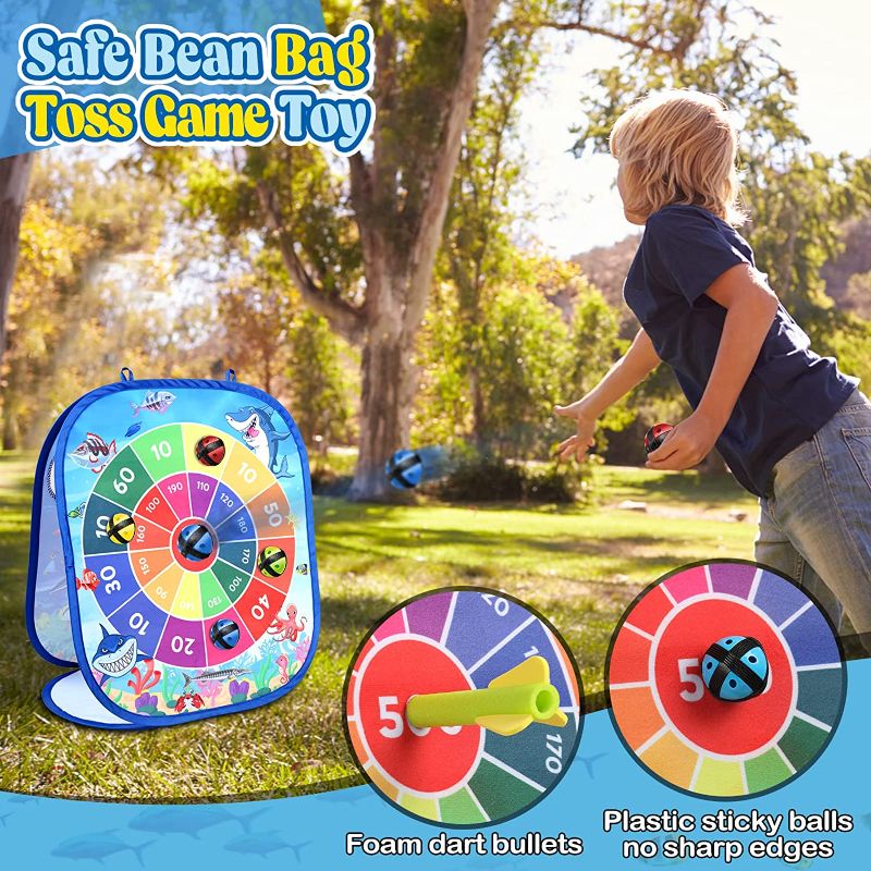 Photo 2 of Animal Bean Bag Toss Game Toy Outdoor Toss Game, Family Party Party Supplies for Kids, Gift for Boys Birthday or Christmas for Toddlers Ages 3-5 4-5 4-7,Cornhole Game for Outside,Backyard, Lawn,Beach