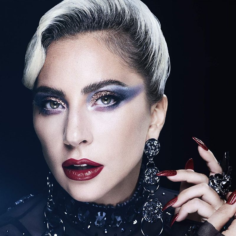 Photo 3 of HAUS LABORATORIES By Lady Gaga: RISQUÉ BROW & LASH SPARKLE TOPPER, Brow Gel & Mascara in Black Sparkle, Long Lasting & Buildable Eye Makeup, Vegan & Cruelty-Free, 0.10 Fl. Oz