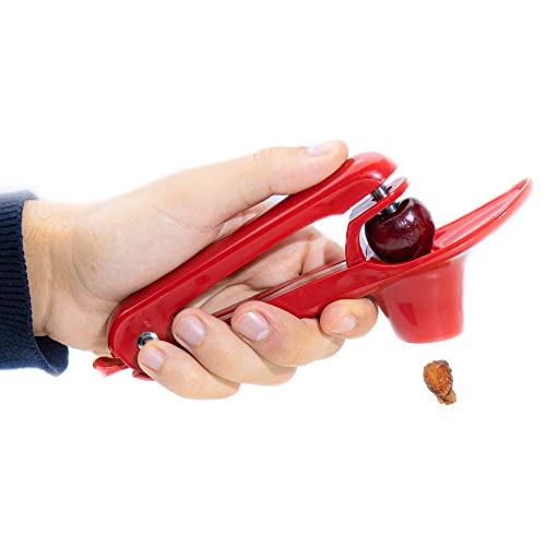 Photo 1 of Cherry Pitter Tool - Red - Pits Cherries - Cherry Corer Machine - Cherry Stuffer