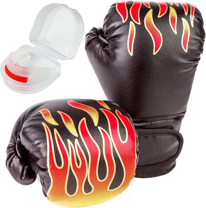 Photo 1 of 3 otters Kids Boxing Gloves, Child Punching Gloves Training Gloves for Age 5 to 12 Years