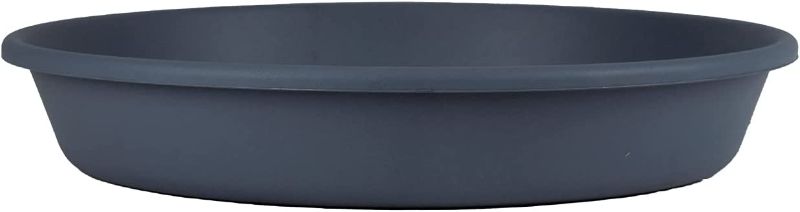 Photo 1 of 3 COUNT The HC Companies SLI10000DE2C012LRCMN Classic Saucer, 10", Slate Blue