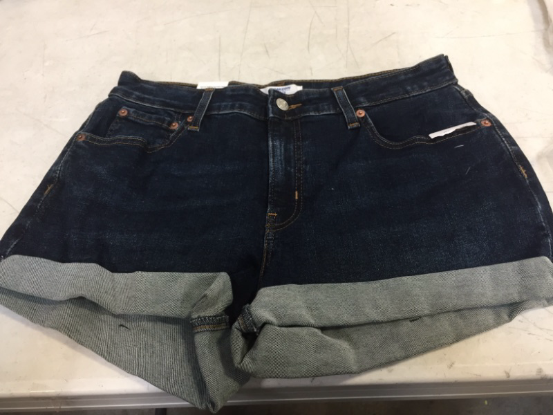 Photo 2 of  Women's High-Rise 3" Jean Shorts SIZE 12