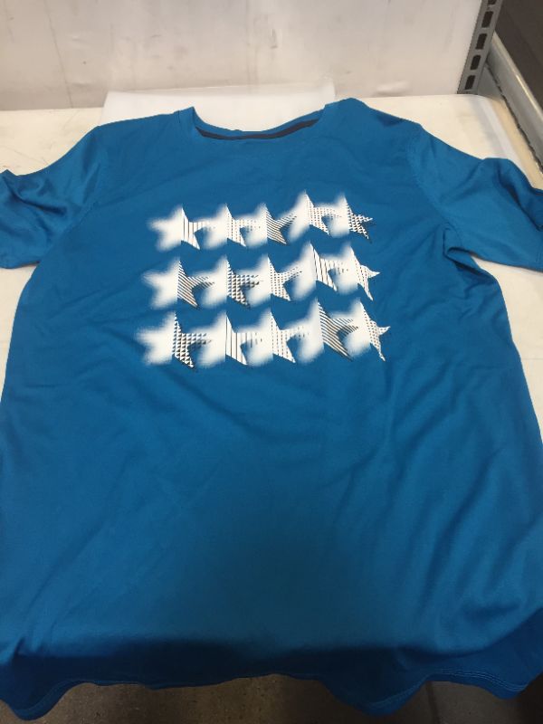 Photo 2 of Boys' Short Sleeve Stars Graphic T-Shirt - All in Motion BOYS' SIZE XL