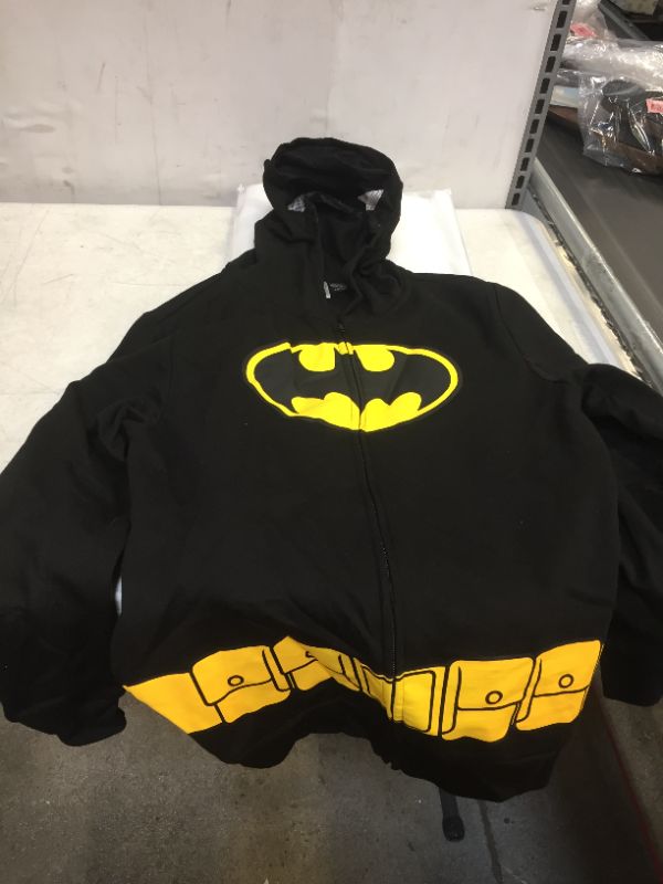 Photo 2 of Boys' Batman Zip-up Hoodie BOYS' SIZE LARGE