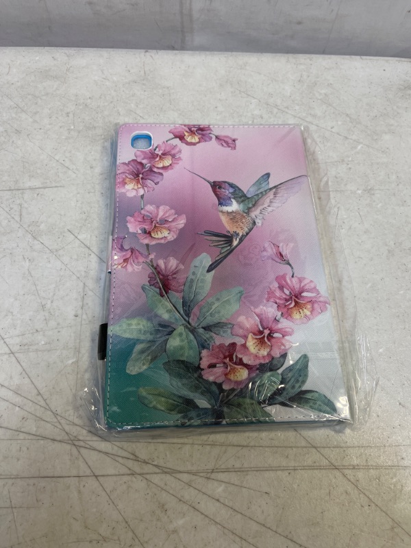 Photo 2 of Birdtab for Samsung Galaxy Tab A7 10.4 Case 2020 Multi-Angle Smart Stand Shell Cover Case for Samsung Galaxy Tab A7 10.4 inch Tablet SM-T500/T505/T507 Case,Beautiful Hummingbird
