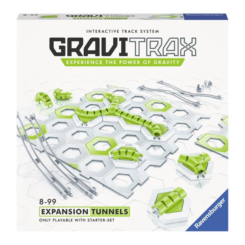 Photo 1 of 2PC LOT,  Ravensburger - Gravitrax Expansion: Tunnels Multi FACTORY SEALED, GraviTrax: Magnetic Cannon
