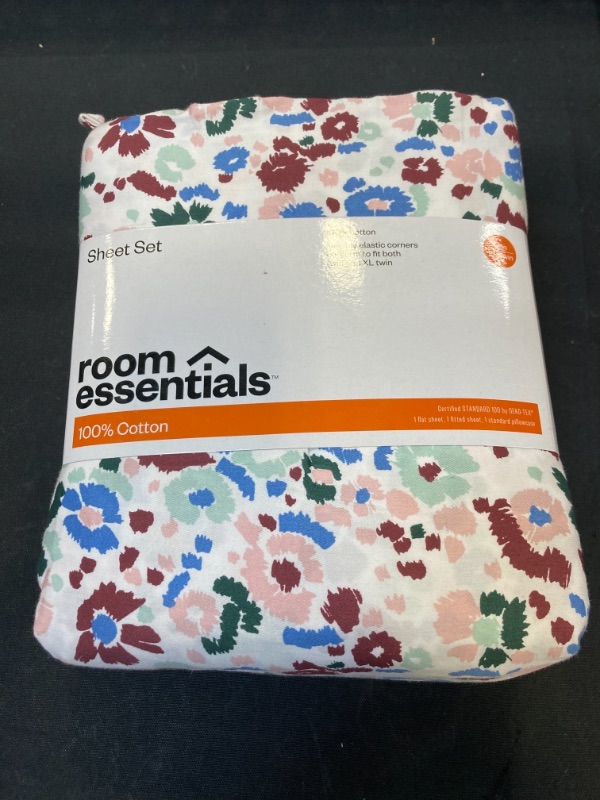 Photo 2 of 100% Cotton Sheet Set - Room Essentials™
, TWIN, XL TWIN 