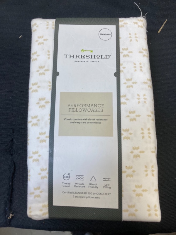 Photo 2 of 400 Thread Count Printed Pillowcase - Threshold™
, STANDARD SIZE 