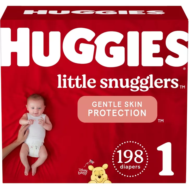 Photo 1 of Huggies Little Snugglers Baby Diapers  SIZE 1  UP TO 14LBS 