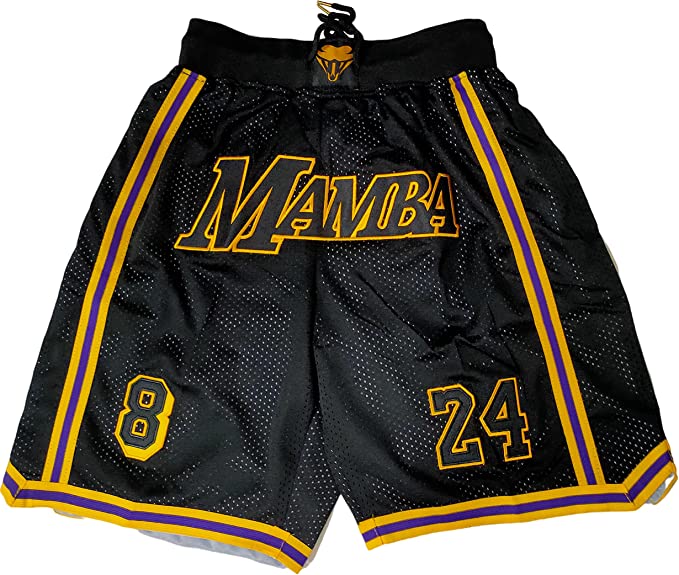 Photo 1 of Enjeolon Mens Basketball Shorts, 8 24 Men Retro Mesh Embroidered with Pockets,Fans Shorts  XLARGE