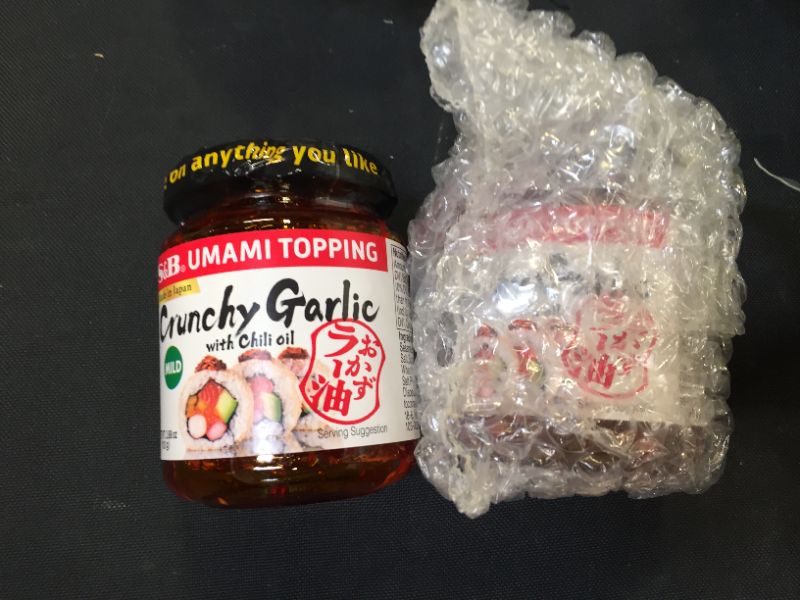 Photo 2 of 2x S&B Chili Oil with Crunchy Garlic, 3.9 Ounce
Best By: Apr 2023