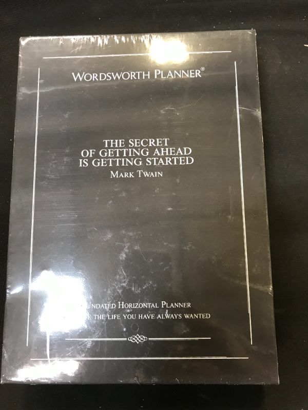 Photo 2 of Wordsworth Planner Undated 2022-2023 - Weekly, Monthly, Yearly Planning, Organizer Notebook; Increase Productivity, Time Management - Gratitude Journal; Hit Your Goals - Thick Paper (120GSM) A5, Black
