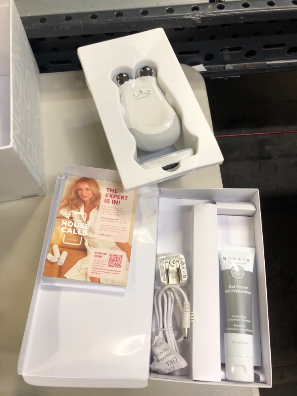 Photo 5 of NuFACE Trinity Starter Kit - Facial Toning Device
MINOR DAMAGE TO BOX - SEALED OPEN BOX FOR PICTURES