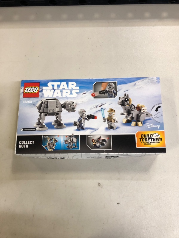 Photo 2 of LEGO Star Wars at-at vs. Tauntaun Microfighters 75298 Building Kit; Awesome Buildable Toy Playset for Kids Featuring Luke Skywalker and at-at Driver Minifigures, New 2021 (205 Pieces)
SEALED 