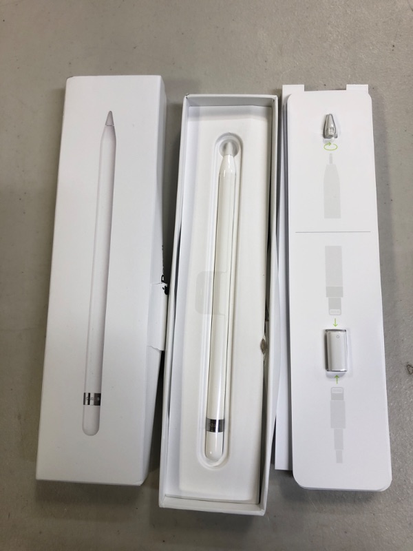 Photo 2 of Apple Ipad Pro Pencil 12hours
DAMAGE TO BOX- OPEN FOR PHOTOS - WAS SEALED 