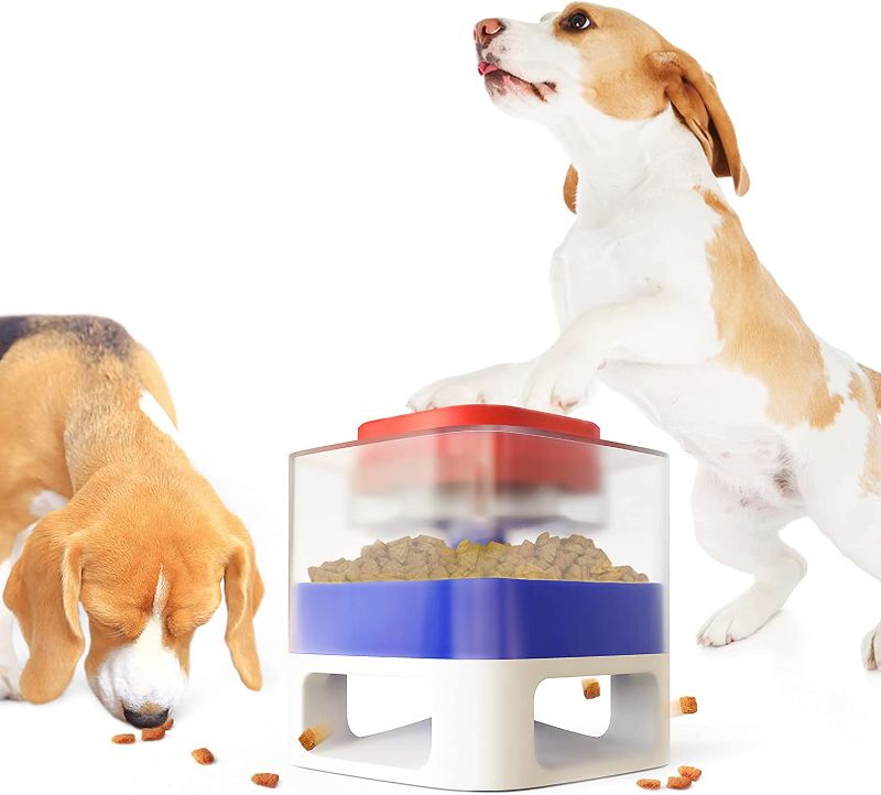 Photo 1 of Automatic Dog Feeder, Dog Food Dispenser, Interactive Button Trigger Dog Pet Educational Training Toy
