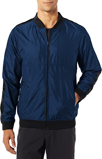 Photo 1 of 
Under Armour Men's Sportstyle Wind Bomber Top 2xl navy blue and rewd