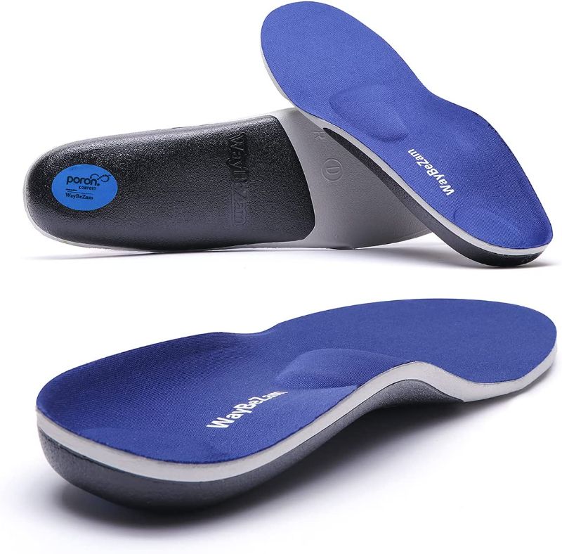 Photo 1 of Arch Support Insoles for Men and Women Shoe Inserts - Orthotic Inserts - Flat Feet Foot - Orthotic Insoles for Arch Pain High Arch - Plantar Fasciitis-Boot Insoles size 12
