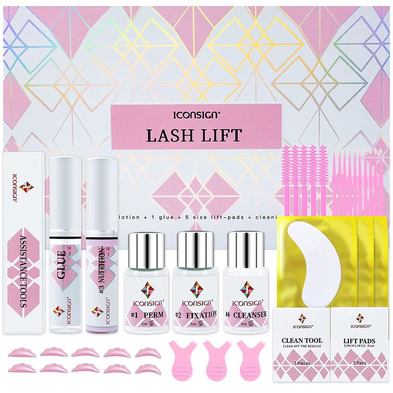 Photo 1 of LIKE HER Lash Lift Kit, Professional Eyelash Perm Kit, Semi-Permanent Lash Curling Perming Wave Suitable For Salon and Home DIY Lash Extensions Set
