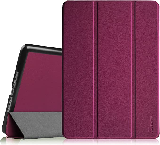 Photo 1 of InfinieCase for iPad Air 2 9.7" - [SlimShell] Ultra Lightweight Stand Smart Protective Cover with Auto Sleep/Wake Feature for iPad Air 2, Purple