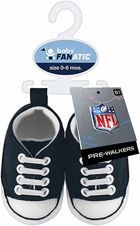 Photo 1 of Baby Fanatic NFL Pre-Walker Hightops SIZE 0-6MONTHS
