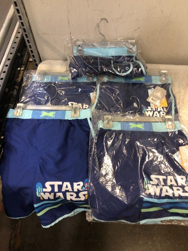 Photo 2 of Boys' Star Wars Swim Trunks - - Disney Store DIFFERENT SIZES
5 PCK 