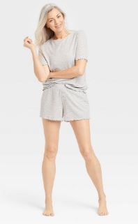 Photo 1 of 

Women's Textured Knit Pajama Set - Stars Above™