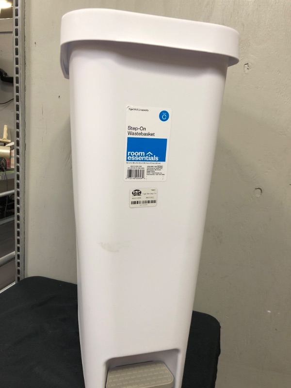 Photo 1 of 11gal Slim Step Trash Can - Room Essentials