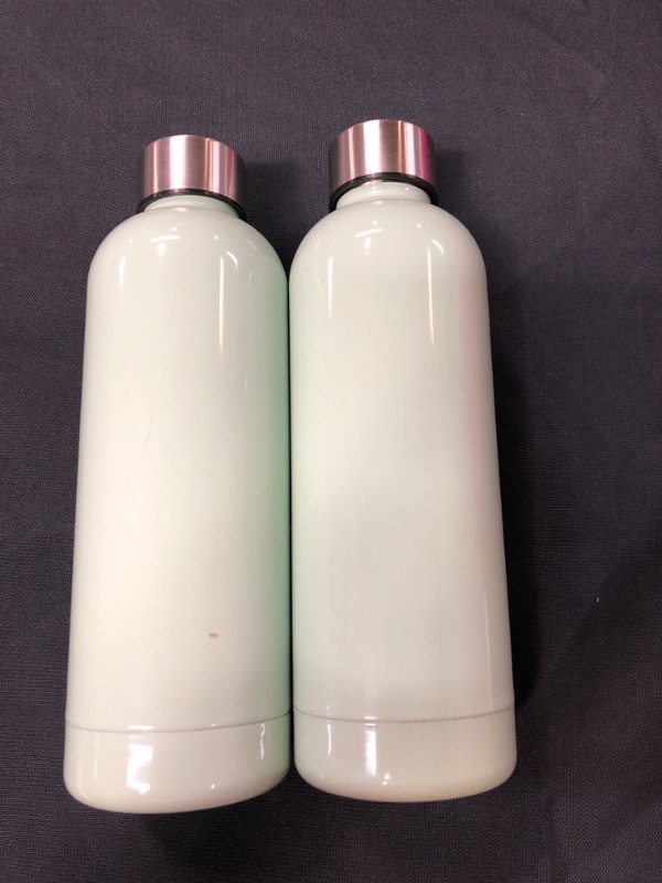 Photo 2 of 17.5oz Double Wall Stainless Steel Water Bottle Mindful Mint - Room Essentials 2 bottles 