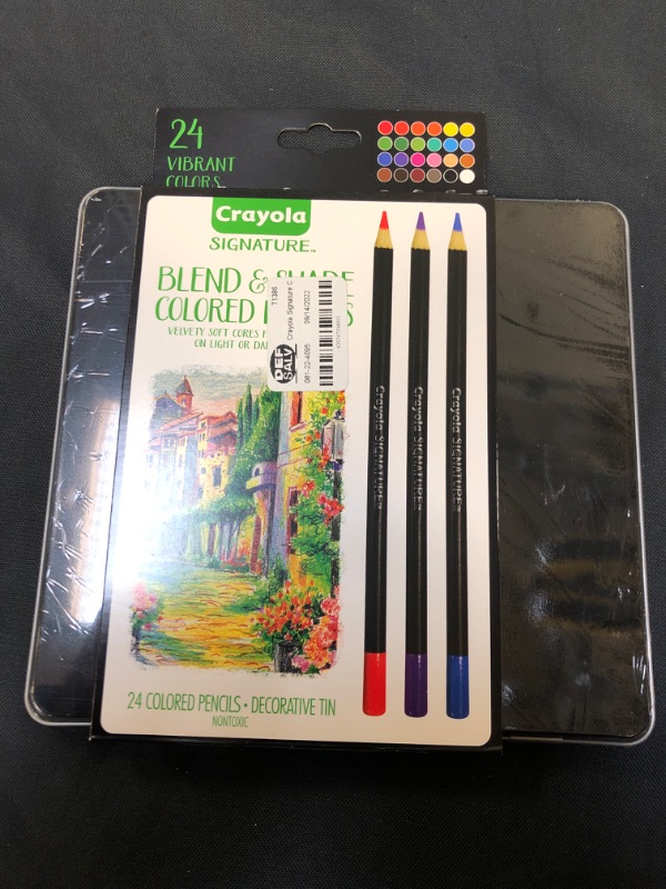 Photo 2 of Crayola Signature Colored Pencils 24ct