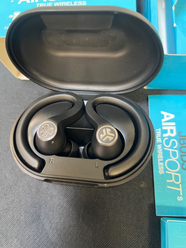 Photo 3 of JBuds Air Sport True Wireless Bluetooth Headphones - Black, UNABLE TO TEST 

