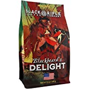 Photo 1 of Black Rifle Coffee Blackbeard's Delight (Dark Roast) Whole Bean Coffee, 12 Ounce Bag of Coffee Beans, Dark Roast Coffee Beans, 100% Brazilian Arabica Brew with Dark Roasted Flavors, Helps Support Veterans and First Responders
