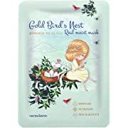 Photo 1 of [Veraclara] Real Moist Facial Mask (16 Pack) Korean Skincare | Lighten, Moisturize, Firming Skin | Diminish Dark Spot & Circles | Gold Bird's Nest
