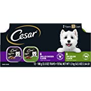 Photo 1 of Cesar Gourmet Wet Dog Food Variety Packs – 24 Trays (BEST BY AUG 2 2023)
