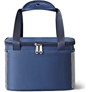 Photo 1 of 6L Thickened Blue Reusable Insulated Lunch Bag for Student, Women and Men Travel Picnic and School Lunch Box (Small, Blue)
