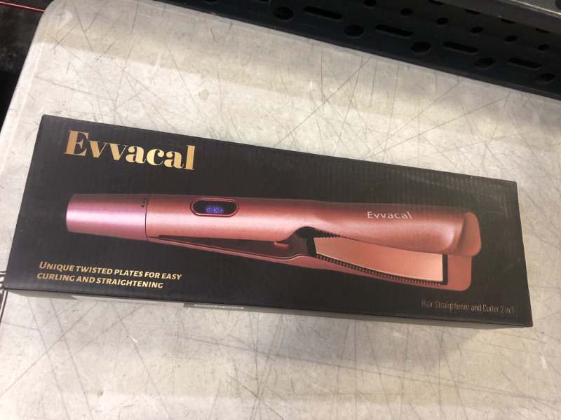 Photo 2 of Evaacal Professional Hair Straightener Curling Iron ---