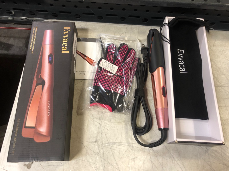 Photo 1 of Evvacal Professional Straightening Curling Iron