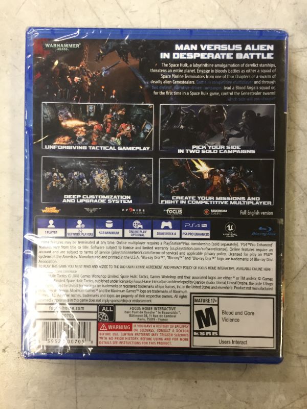 Photo 3 of Space Hulk: Tactics - PlayStation 4