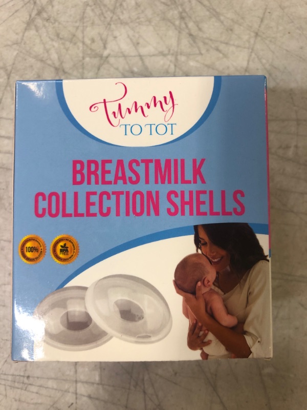 Photo 1 of Breast Shells, Milk Saver, Nursing Cups, Nursing Moms to Ease Nipple Pain, BPA-Free and Reusable, Collect Breast Milk Leak (Pack of 2)