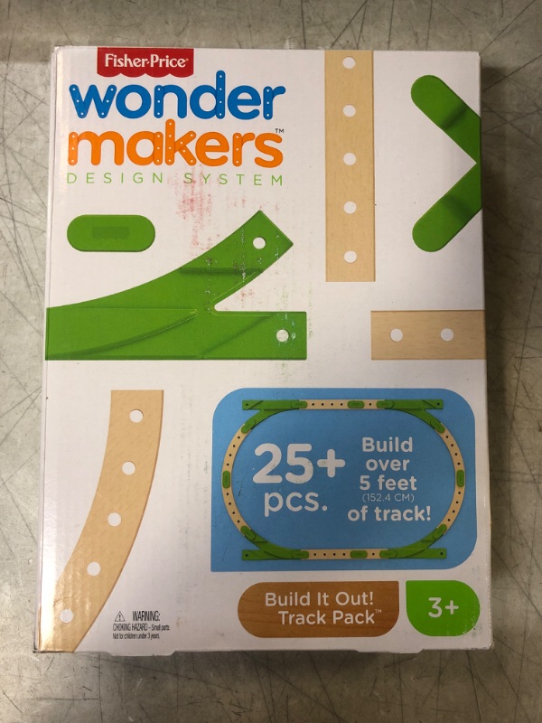 Photo 2 of Fisher-Price Wonder Makers design system Build it Out! Track Pack---factory sealed