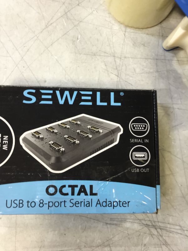 Photo 4 of Coolgear USB USB 2.0 Serial high Speed Adapter Box Industrial 8-Port RS-232 FTDI
