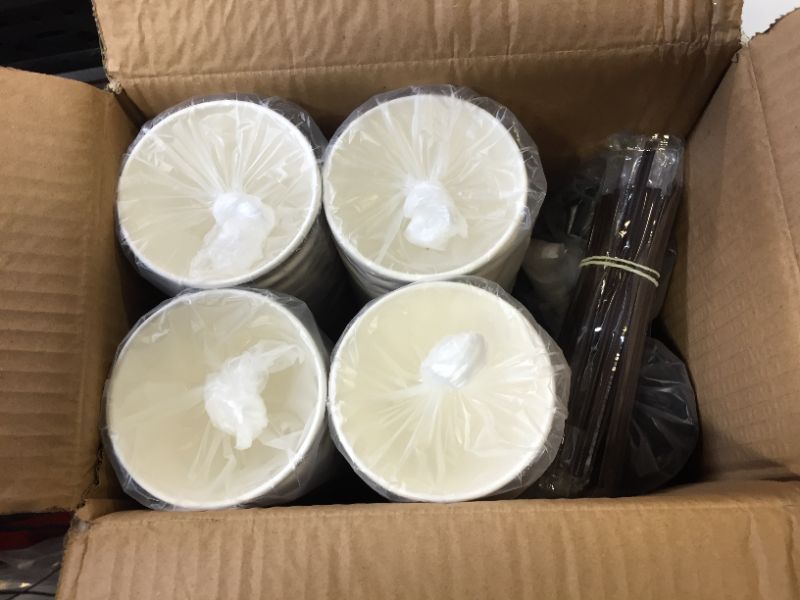 Photo 2 of ?12 Oz 80 Park?Coffee Cups with Lids and Straws, Insulated Double Wall Paper Coffee Cups with Lids, Disposable Coffee Cups 12 Oz Coffee Cups with Lids To Go Coffee Cups with Lids Hot Cups with Lids
