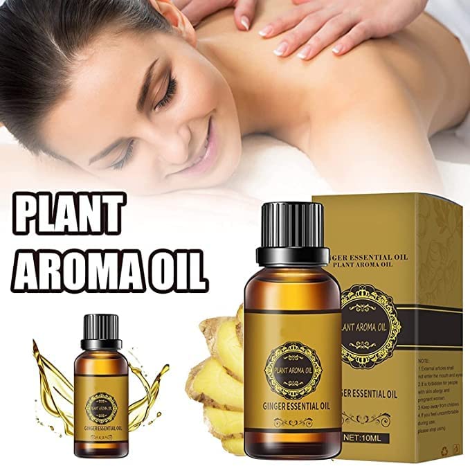 Photo 1 of (3PCS 90ML)Belly Drainage Ginger Oil,Lymphatic Drainage Ginger Oil,Herbal Massage Oil,Natural Drainage Ginger Oil Essential Relax Massage Liquid
